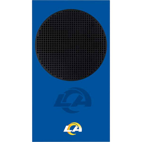 NFL Los Angeles Rams Double Vision Xbox Series S Console Skin
